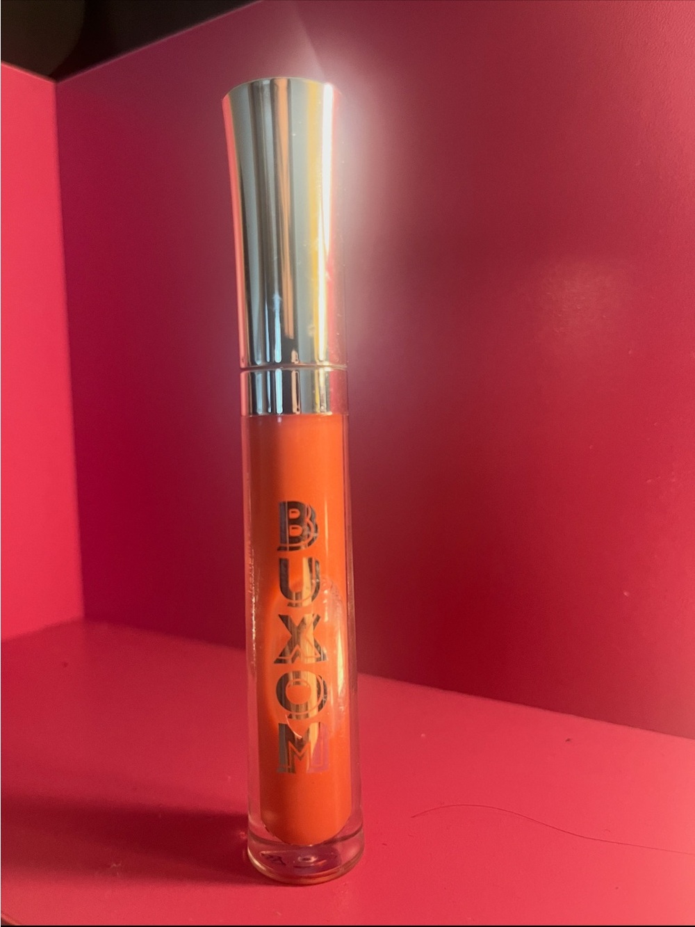 Buxom Vibrant Orange Lip Gloss - High-Shine Plumping Gloss